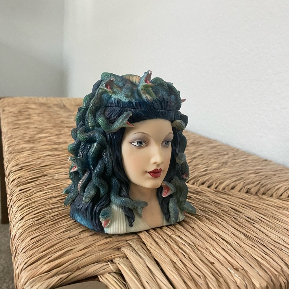 Medusa Head Incense Holder, Jar, or Mini Flower Pot
